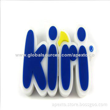Custom PVC USB Flash Drives, Customized Packaging Types/Logos Accepted, 256MB to 32GB